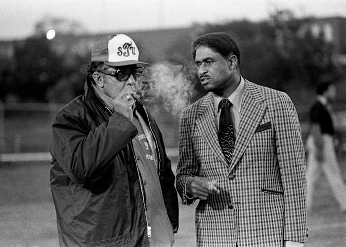 Eddie Robinson and John Merritt